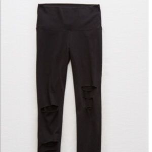 Two pairs of American Eagle high waisted leggings